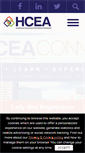 Mobile Screenshot of hcea.org